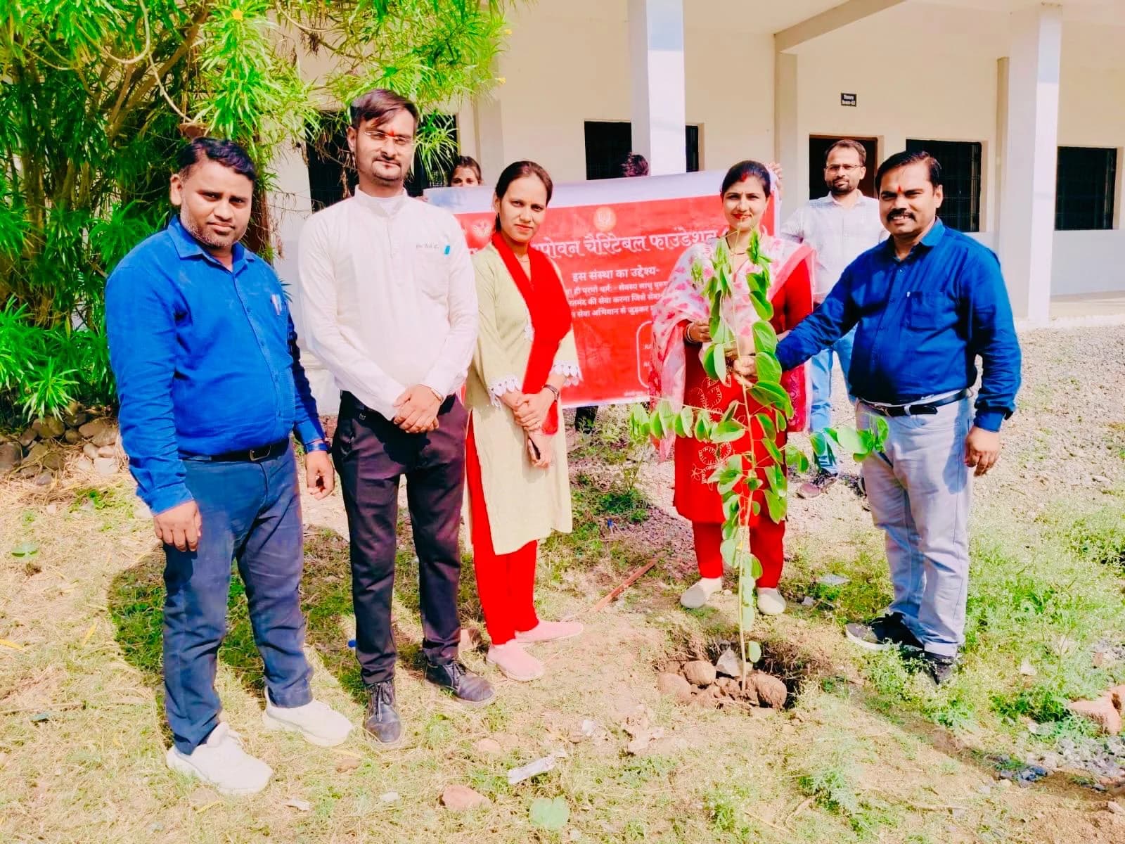 Roots of Tomorrow: Plantation Drive by Ram Adhare Tapovan Trust on World Environment Day